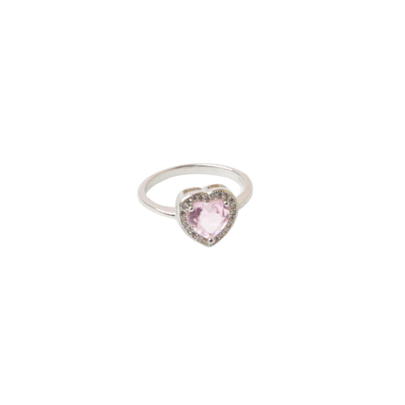 Anello Cuore Rosa