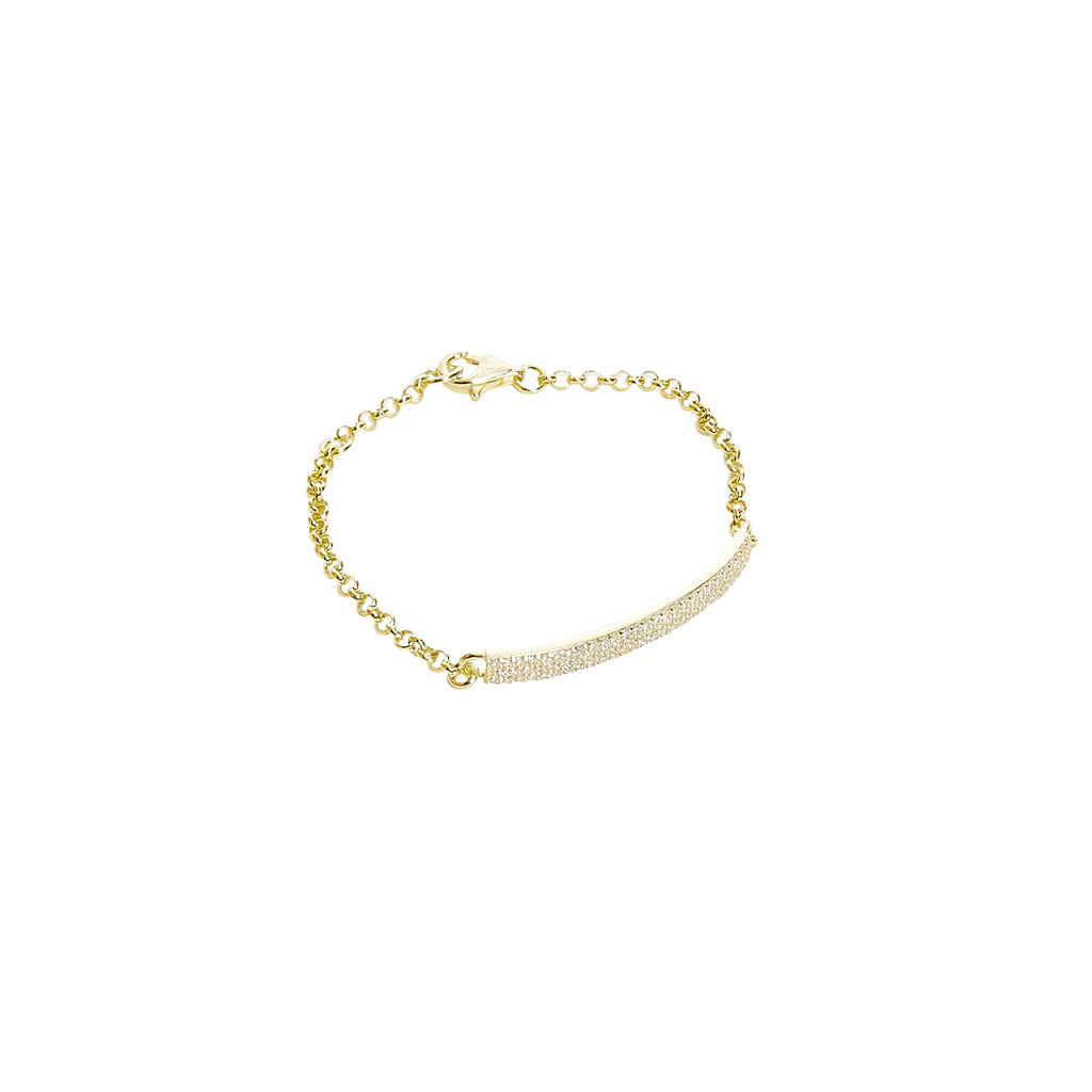 Bracciale Rolò con Targa