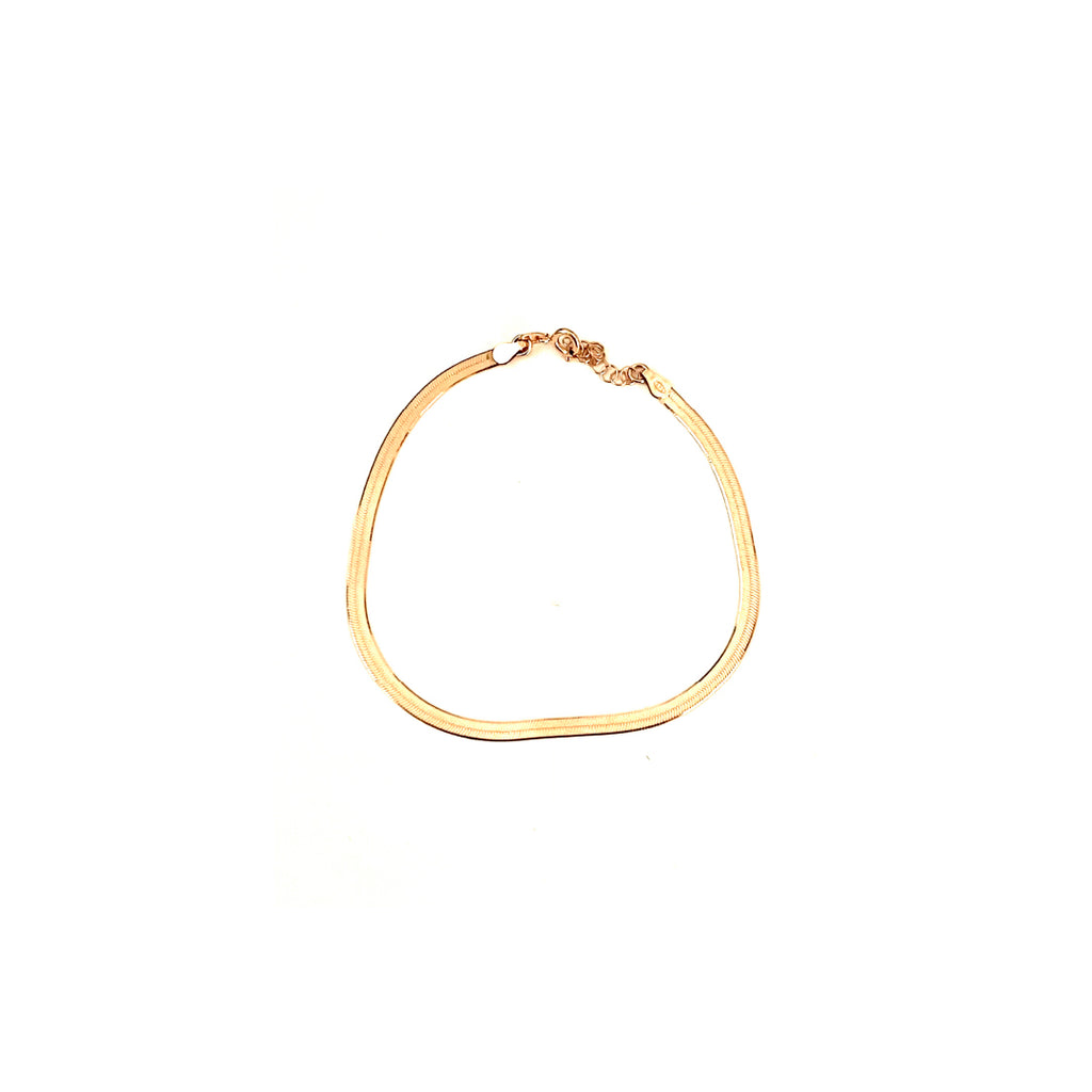 Cavigliera in Argento Rosato