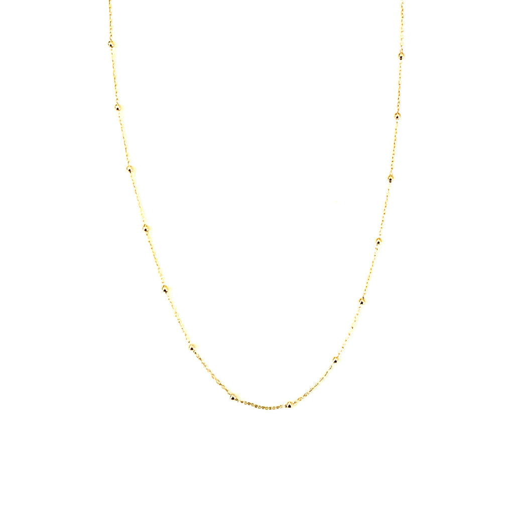 Necklace with Alternate Spheres