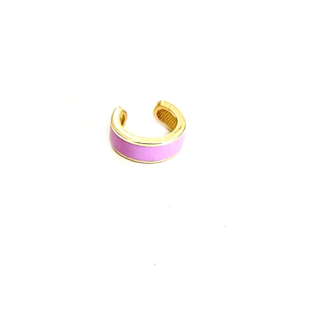 Liliac Glazed Earcuff 